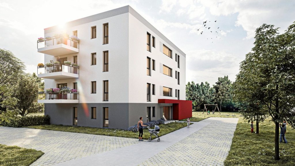 Animation der Planung der Wohngemeinschaft GlückAuf; Bochum